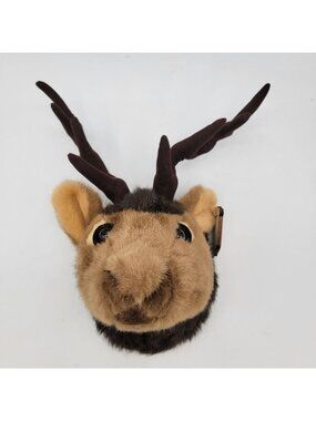 Plush Deer Trophy Mount Wall Decor Junior Park Ranger Golden Spike National Hist